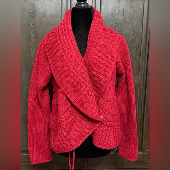 Apt. 9 Sweaters - APT 9 red cardigan sweater - Size Medium